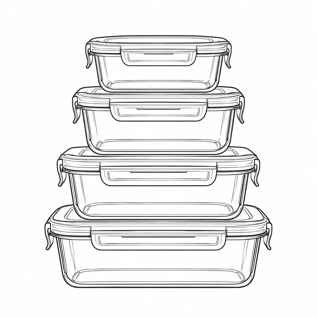 Glass Food Containers